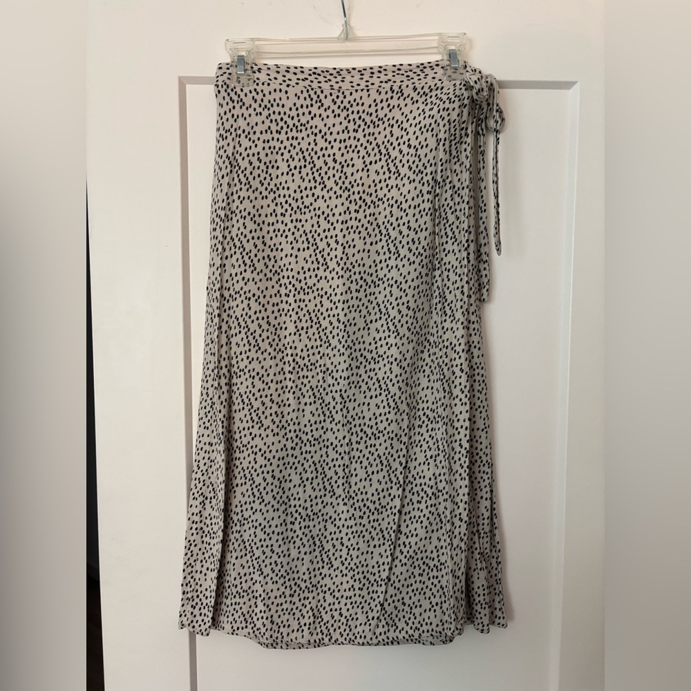 Urban Romantics Polka Dot Wrap Skirt